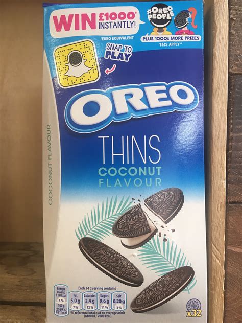 Oreo Thins Coconut 192g & Low Price Foods Ltd