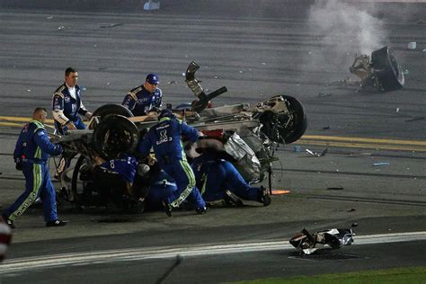 Dale Earnhardt Jr. - Le Mans -2004 - The worst NASCAR crashes in history - CBS News