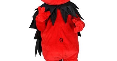 Red Devil Mascot Costume