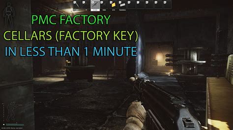 Escape From Tarkov PMC Factory Cellars extraction - YouTube