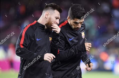 Lionel Messi Luis Suarez Fc Barcelona Editorial Stock Photo - Stock ...