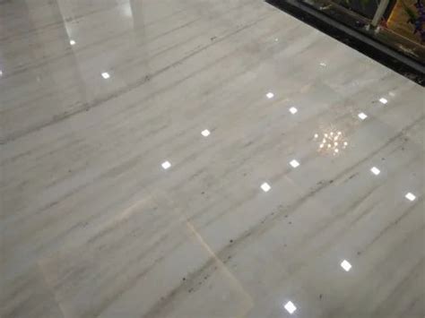 Indian Marble Polished Finish Makrana Flooring Marble at Rs 74/square ...