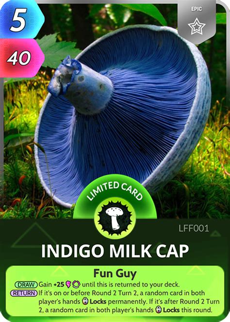 Indigo Milk Cap