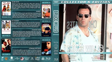 Bruce Willis: A Collection blu-ray cover (1987-1993) R1 Custom