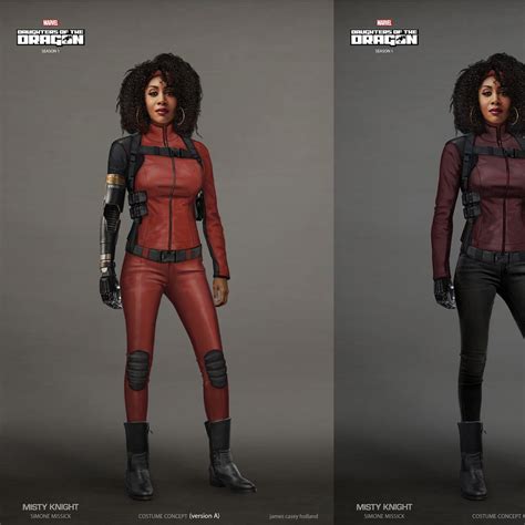 James Casey Holland on Instagram: “Misty Knight fan art. Costume design ...