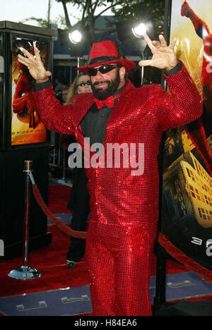 RANDY SAVAGE "MACHO MAN" SPIDER-MAN FILM PREMIERE WESTWOOD LOS ANGELES ...