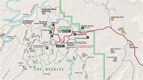 Canyonlands National Park Map (PDF) • PhotoTraces