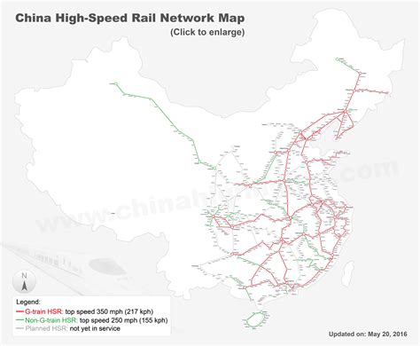 Map of China High Speed Rail Routes – OpsInventor