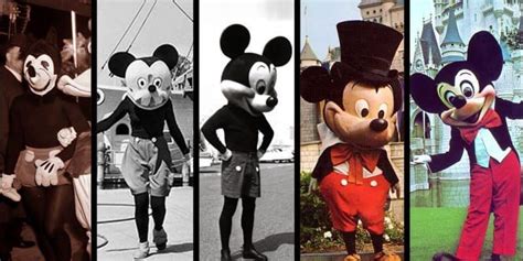 Mickey Mouse's changing look is chronicled in "The Evolution of Mickey in Disney Parks" - Inside ...