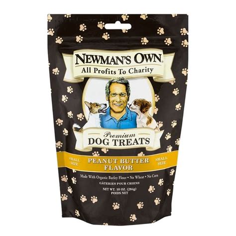 Newman's Own Premium Dog Treats Small Size Peanut Butter Flavor (10 oz) - Instacart