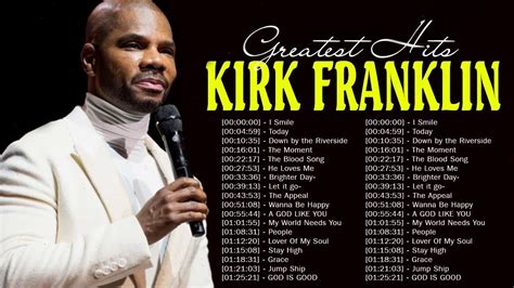 Kirk Franklin | Top Gospel Music Praise And Worship Hits Playlist | Best Songs Of Kirk Franklin ...