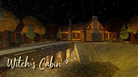 Witch's Cabin | BLOXBURG | HALLOWEEN SPECIAL - YouTube