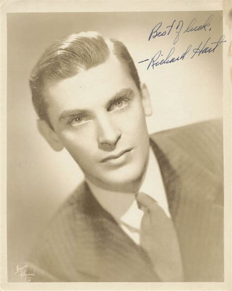 Richard Hart - Autographed Signed Photograph | HistoryForSale Item 80923