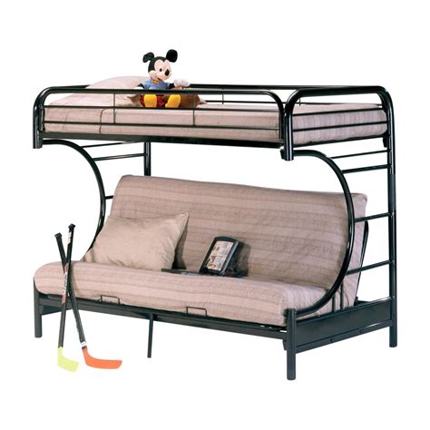 Banner Twin over Full Futon Metal Bunk Bed - Walmart.com