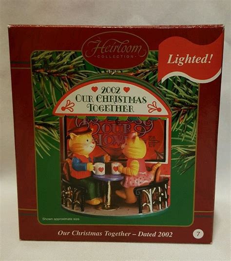 Carlton Cards Heirloom Ornament 2002 OUR CHRISTMAS TOGETHER jp ...