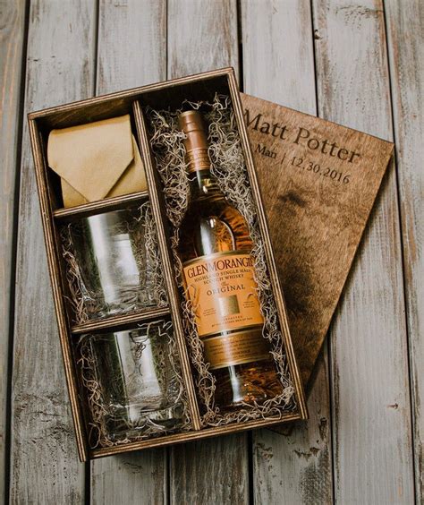 Caja de whisky con tapa deslizante solo caja - Etsy España | Presentes ...