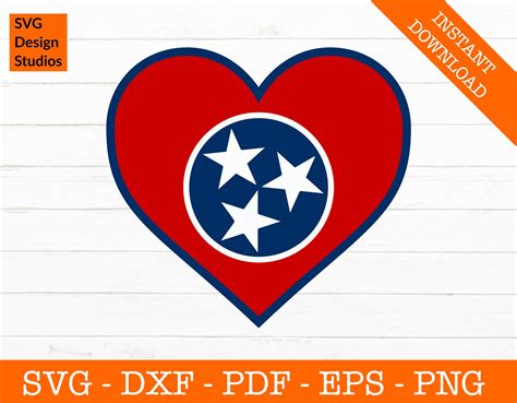 Tennessee Svg Tennessee Tristar Svg Tennessee Flag Svg TN | Etsy