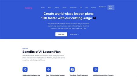 AI-Lesson Plan | Personalized Plans for Educators | Futureen