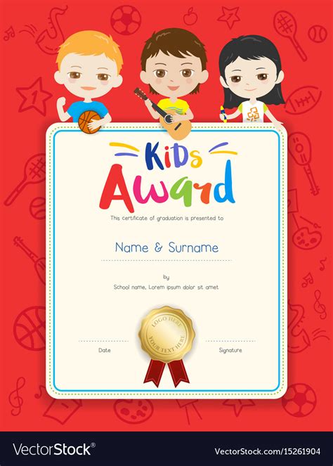 Certificate For Kids