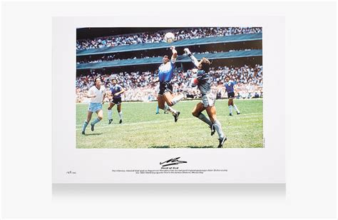 Diego Maradona Hand Of God, HD Png Download - kindpng