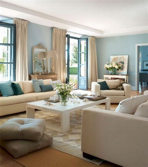 15 Extraordinary Aqua Blue Living Room Design That Looks More Luxury ...