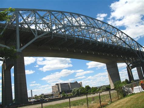 older skyway bridge hamilton side | This is the Burlington b… | Flickr ...