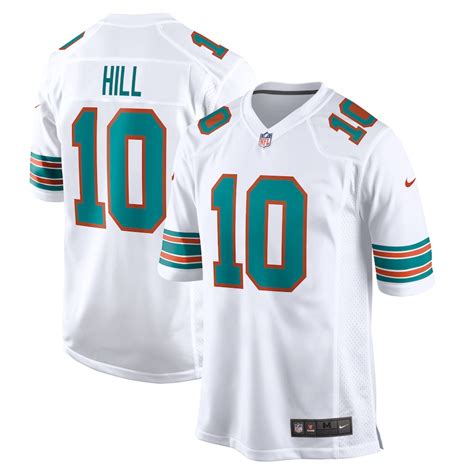 Women's Miami Dolphins Tyreek Hill Nike White Alternate Game Jersey