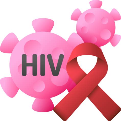 Hiv 3D Color icon