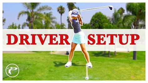 Golf Driver Setup - 3 TIPS FOR MORE DISTANCE! - YouTube