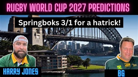 Rugby World Cup 2027 Predictions! - YouTube