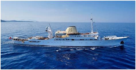 You can now Charter the "Floating Palace" Yacht of Aristotle Onassis