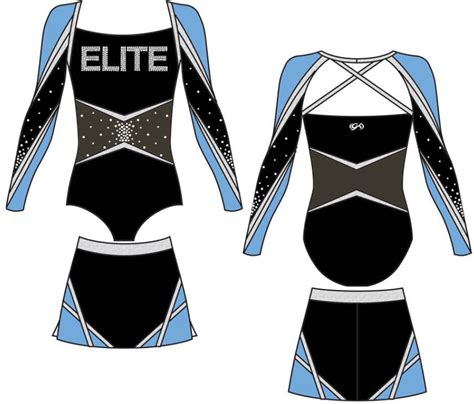 All Star Cheer Uniforms Made to Stand Out | Cheerleading outfits, Cheer outfits, Cheer uniform