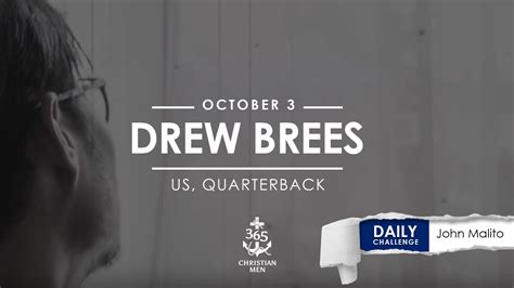 Drew Brees, US, Quarterback | 365 Christian Men