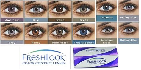 FreshLook COLORBLENDS Contact Lenses 6 Pack by Lens Experts, Made in USA