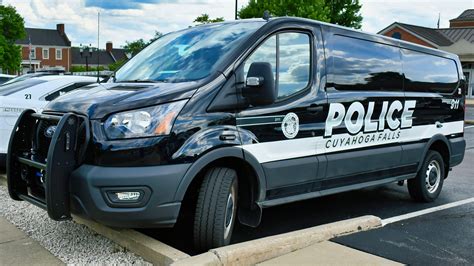 Cuyahoga Falls Police Ford Transit Transport Van - Ohio : PoliceVehicles