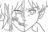 Eren Yeager Titan Color Sheet  Free Printable Coloring Pages sketch template