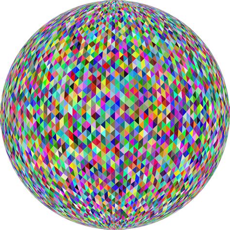 High Detail Geodesic Sphere - Openclipart