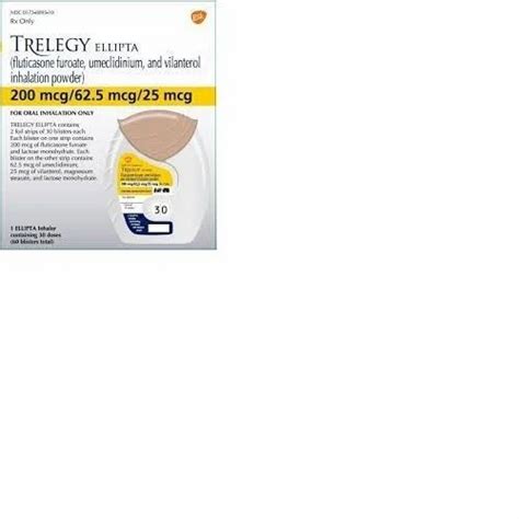 Trelegy Ellipta Inhaler Of 30 Blisters CANADA DELIVERY, 48% OFF