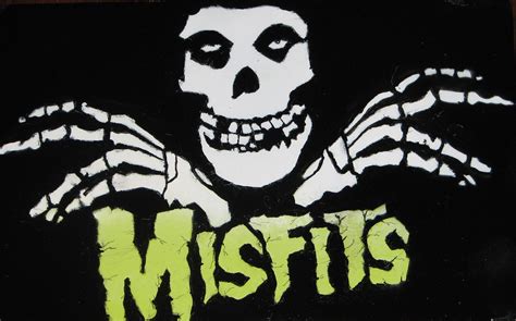 Misfits skull Pop Art painting | ******ATTENTION ALL FIEND C… | Flickr