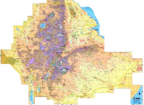 Ethiopia Elevation Map - Ethiopia • mappery