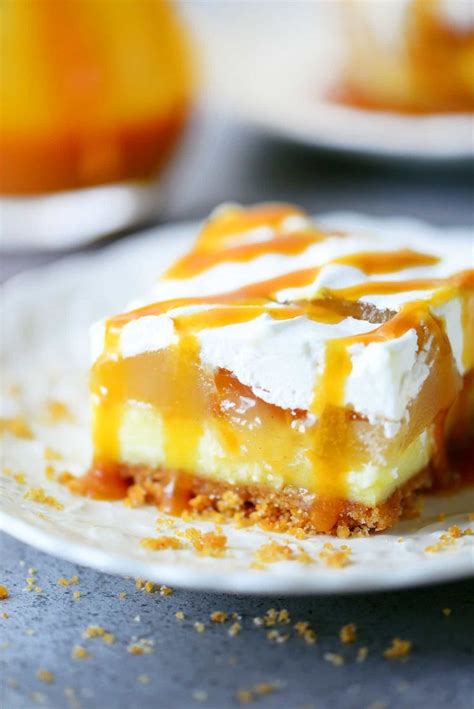 This Caramel Apple Cheesecake Dessert Recipe has delicious layers of ...