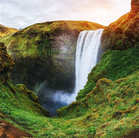 Skogafoss Waterfall Jigsaw Puzzle