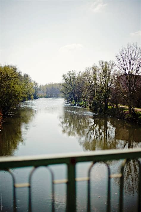 "Sight On Adda River Form A Bridge In Northern Italy" by Stocksy ...