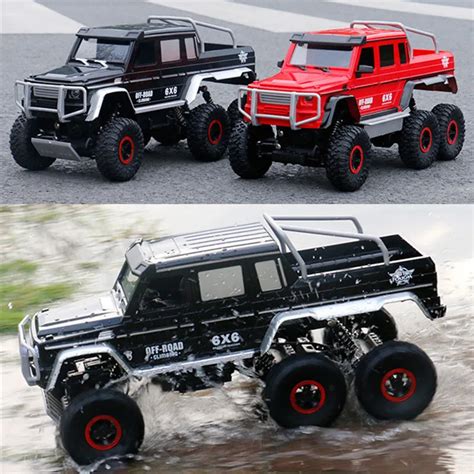 RC Car 1:10 6WD 2.4Ghz Remote Control Off Road Truck Double Motor ...