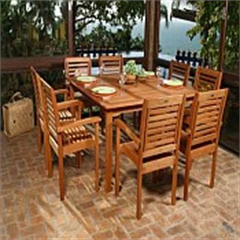 Livorno Patio Table and Stacking Chairs - BT426/421-8