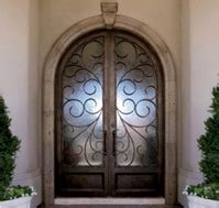 Wrought Iron door twirl design - www.irondoor.cn | Iron entry doors, Iron doors, Wrought iron doors