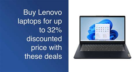 Buy Lenovo laptops for up to 32% discounted price with these Black ...