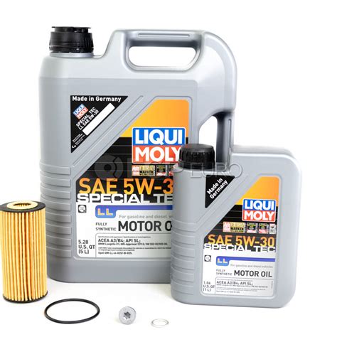 VW Oil Change Kit (5W30) - Liqui Moly KIT-00437 | FCP Euro