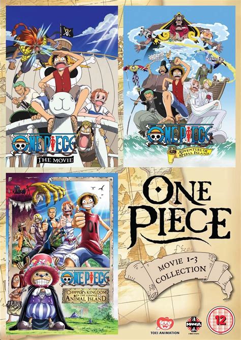 One Piece Movie Collection 1 (Contains Films 1-3) [DVD]: Amazon.co.uk ...