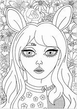 Coloring Pages Of Ears sketch template